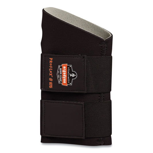 ProFlex 675 Ambidextrous Double Strap Wrist Support, X-Large, Fits Left/Right Hand, Black
