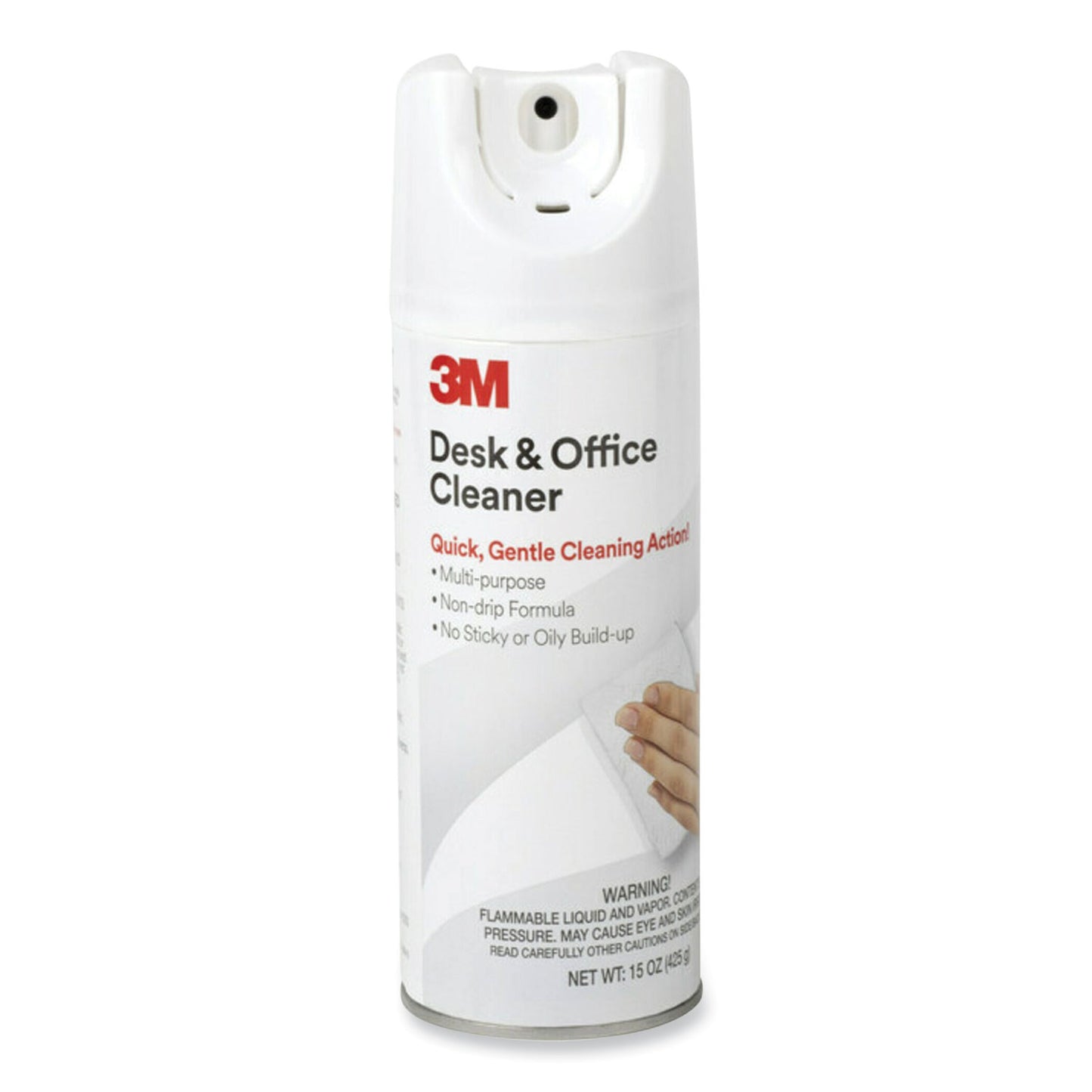 Desk and Office Spray Cleaner, Unscented, 15 oz Aerosol Spray