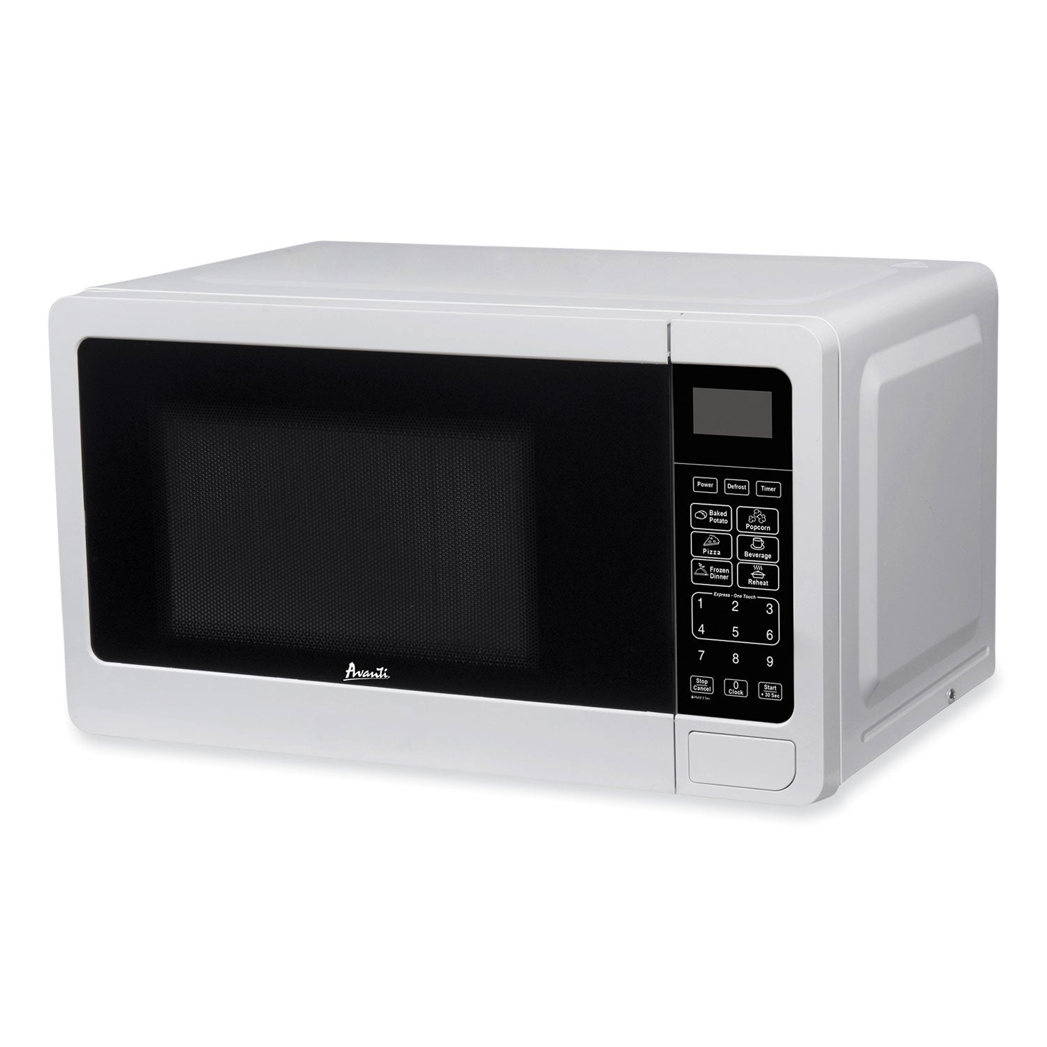 0.7 cu ft Microwave Oven, 700 W, White