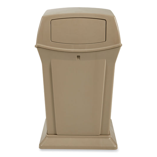 Ranger Fire-Safe Container, 35 gal, Structural Foam, Beige