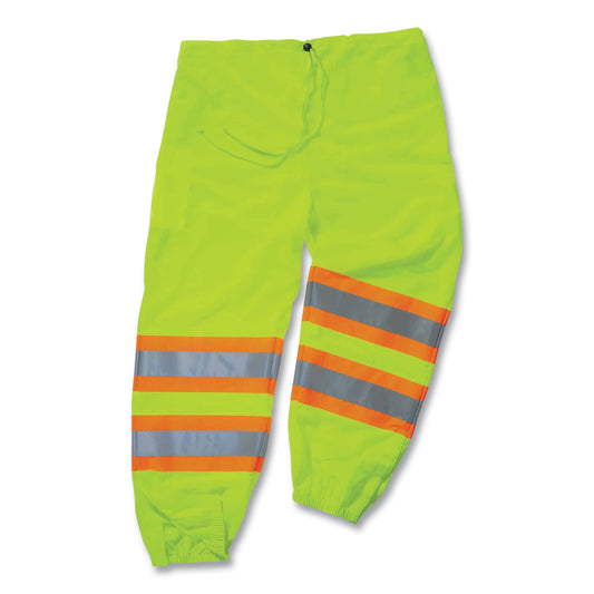 GloWear 8911 Class E Two-Tone Pants, 2X-Large/3X-Large, Lime