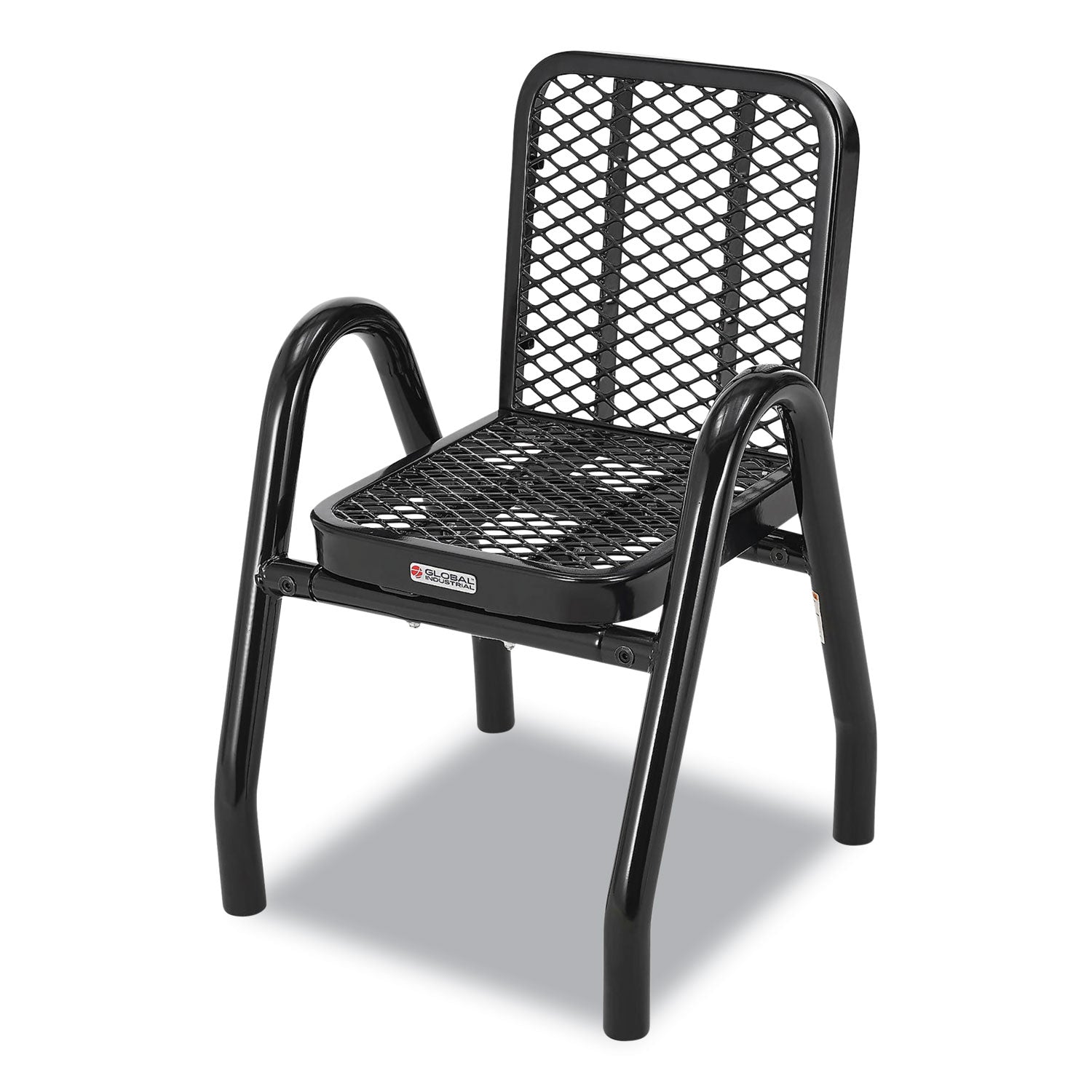 Outdoor Dining Set, Square, 36 x 36 x 36, Black Top, Black Base/Legs
