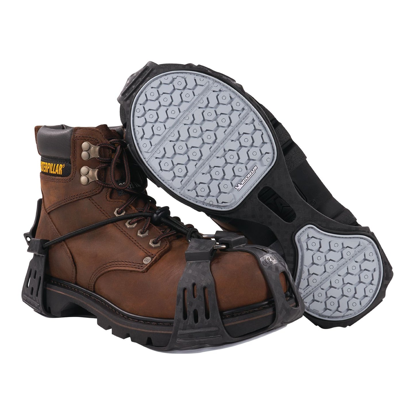 TREX 6326 Spikeless Slip- and Oil-Resistant Traction Device, Small (Men's Sizes 5 to 7), Black, Pair